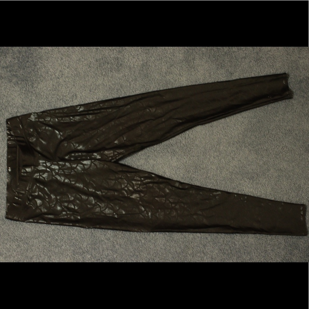 Blackmilk black mermaid leggings size L